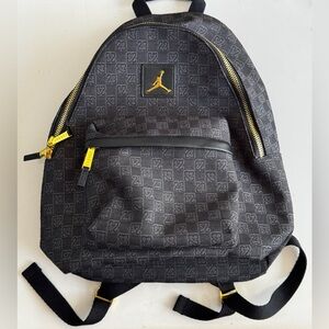 AIR JORDAN 23 MONOGRAM LEATHER TRIMS MENS LARGE BACKPACK